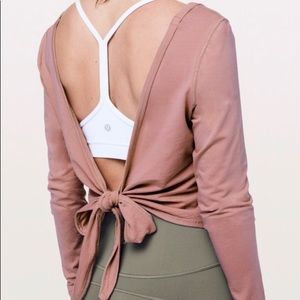 Lululemon It’s a Tie Long sleeve top